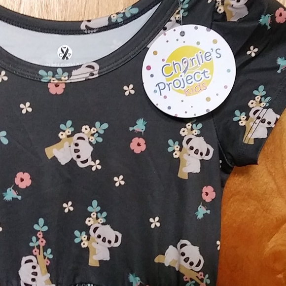 Charlies Project Girls Twirling Kola Dress - Picture 2 of 2